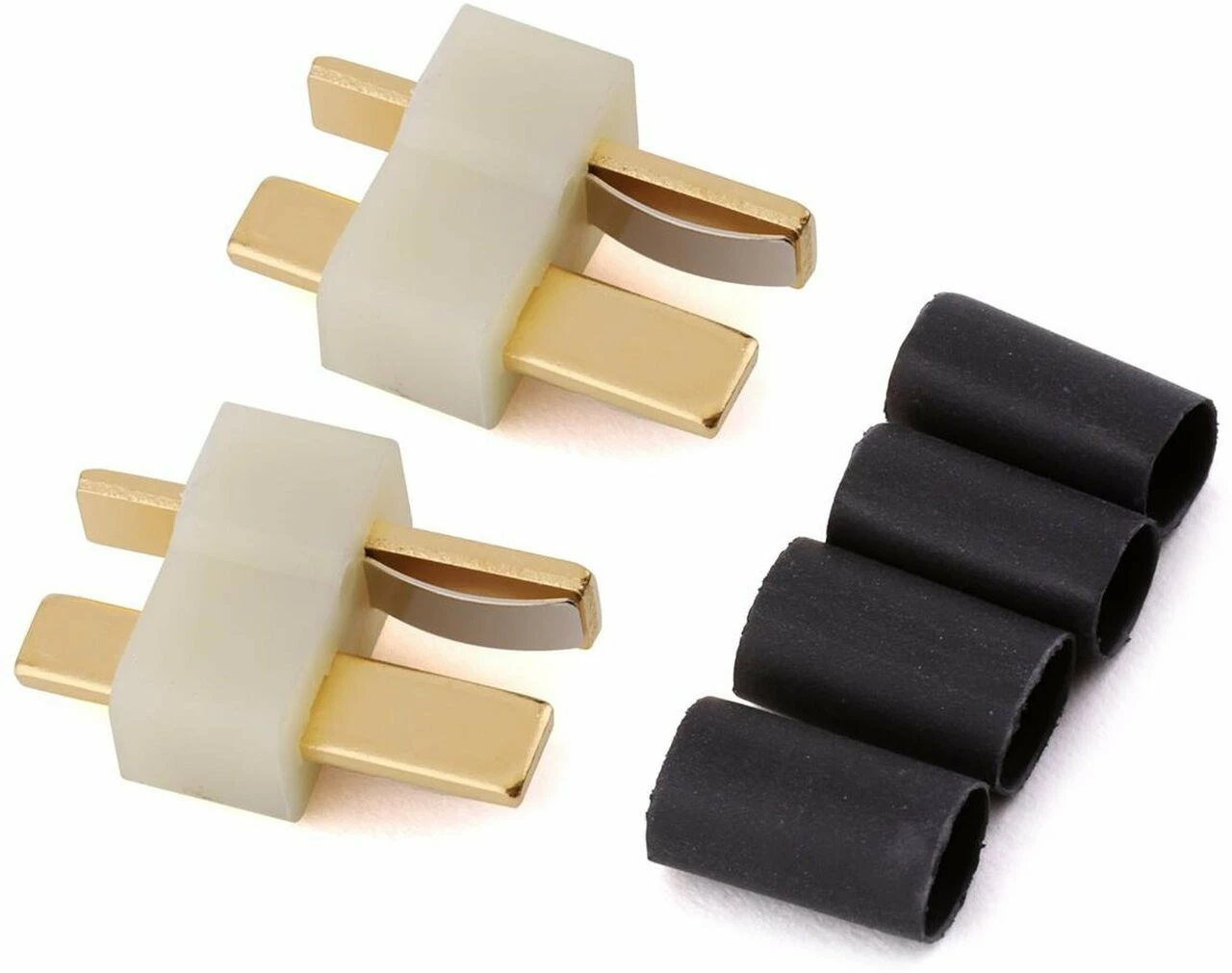 Deans High Temp - Ultra Plug, Male, For 12-16 Gauge (2) 3 Deans High Temp - Ultra Plug, Male, For 12-16 Gauge (2)