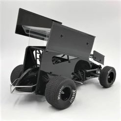 1RC Racing 1/18 Sprint Car 3.0, Black, RTR -RC Cars & Trucks Sales 1RC1011 1 4 57840.1579123452
