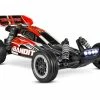 Traxxas Bandit 1/10 Scale 2wd Buggy With LED Lights, NiMH Battery And DC Charger, Red/Black -RC Cars & Trucks Sales 24054 61 Bandit 3qtr Front RBLK 82162.1649429795