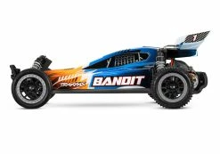 Traxxas Bandit 1/10 Scale 2wd Buggy With LED Lights, NiMH Battery And DC Charger, Orange -RC Cars & Trucks Sales 24054 61 Bandit Side ORNG 65383.1649429630