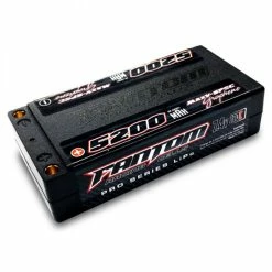 Fantom Racing 5200mAh, 130C, 7.4V, 2-Cell, Shorty, MaxV-Spec Silicon Graphene LiPo