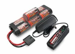 Traxxas 2984 Battery/Charger Completer Pack, 2-Amp AC Charger, 7-Cell NiMH Hump Pack