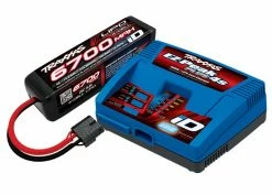 Traxxas EZ-Peak 4S "Completer Pack" Multi-Chemistry Battery Charger W/One Power Cell 4S Battery (6700mAh)