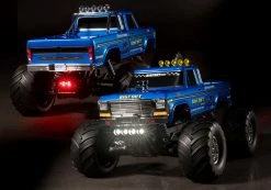 Traxxas Bigfoot No.1 Original RTR 1/10 2WD Monster Truck W/TQ 2.4GHz Radio, Battery And DC Charger And LED Lighting -RC Cars & Trucks Sales 36034 61 Bigfoot Studio DARK 50691.1649442935