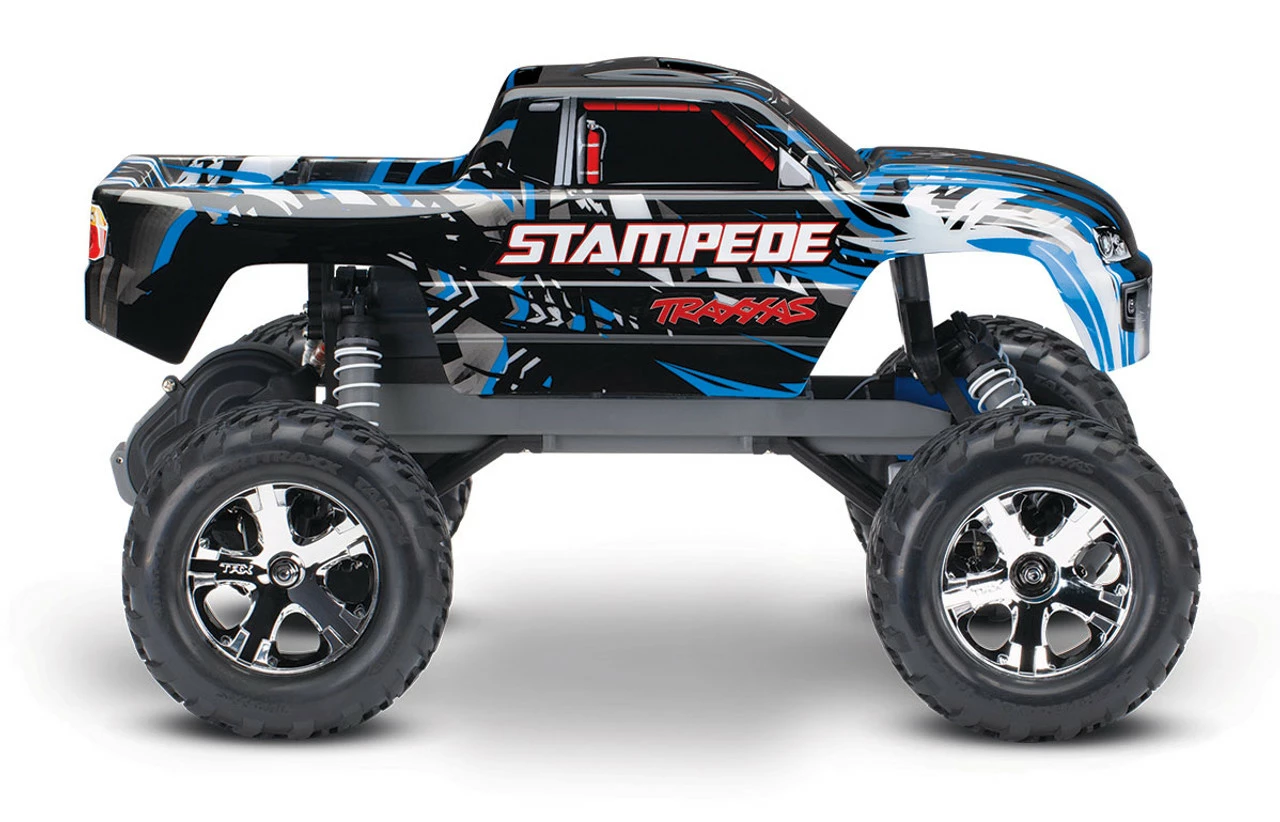 Traxxas Stampede 1/10 RTR Monster Truck W/XL-5 ESC, TQ 2.4GHz Radio, Battery & DC Charger (Blue Edition) 5 Traxxas Stampede 1/10 RTR Monster Truck W/XL-5 ESC, TQ 2.4GHz Radio, Battery & DC Charger (Blue Edition) - Image 3