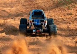 Traxxas Stampede 1/10 RTR Monster Truck W/XL-5 ESC, TQ 2.4GHz Radio, Battery & DC Charger, LED Lighting (Blue) -RC Cars & Trucks Sales 36054 61 Stampede ACTION Rear BLUE 091A6895 15512.1649444243