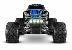 Traxxas Stampede 1/10 RTR Monster Truck W/XL-5 ESC, TQ 2.4GHz Radio, Battery & DC Charger, LED Lighting (Blue) -RC Cars & Trucks Sales 36054 61 Stampede Front BLU 67664.1649444249