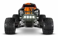 Traxxas Stampede 1/10 RTR Monster Truck W/XL-5 ESC, TQ 2.4GHz Radio, Battery & DC Charger, LED Lighting (Orange) -RC Cars & Trucks Sales 36054 61 Stampede Front ORNG 19450.1649443857