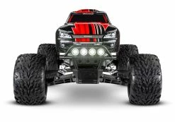 Traxxas Stampede 1/10 RTR Monster Truck W/XL-5 ESC, TQ 2.4GHz Radio, Battery & DC Charger, LED Lighting (Red) -RC Cars & Trucks Sales 36054 61 Stampede Front RED 92145.1649444010