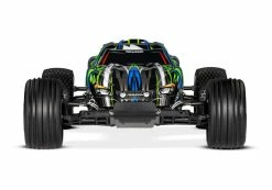 Traxxas Rustler VXL Brushless 1/10 RTR Stadium Truck W/ TQi 2.4GHz Radio And TSM, Magnum 272R Transmission (Green) -RC Cars & Trucks Sales 37076 74 RUSTLER VXL FRONT GRN 18715.1649437604