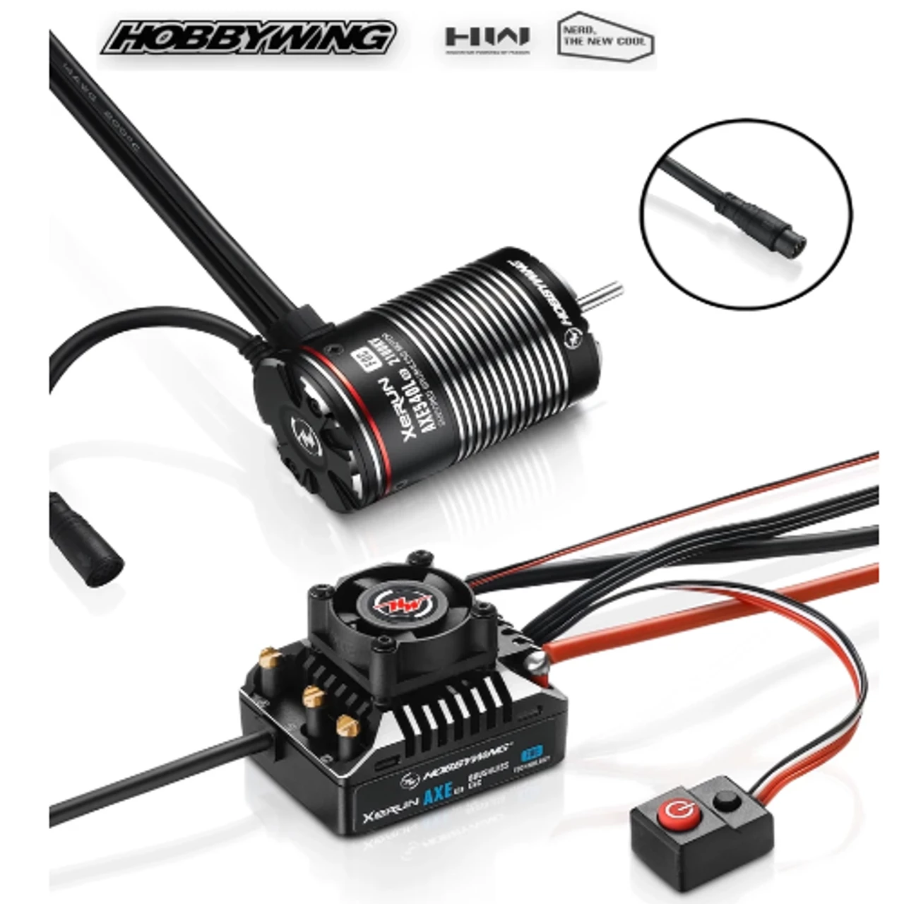 Hobbywing AXE 540L R2-FOC Waterproof Sensored Brushless Combo W/2300Kv Motor 3 Hobbywing AXE 540L R2-FOC Waterproof Sensored Brushless Combo W/2300Kv Motor