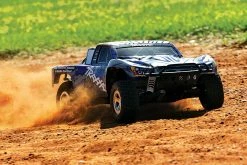 Traxxas Slash 1/10 RTR Electric 2WD Short Course Truck W/TQ 2.4GHz Radio System (Blue) -RC Cars & Trucks Sales 58024 Slash 2018 BLUEX Action 02 01158.1562433706