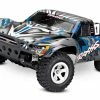 Traxxas Slash 1/10 RTR Electric 2WD Short Course Truck W/TQ 2.4GHz Radio System (Blue) -RC Cars & Trucks Sales 58024 Slash BLUEX 3qtr front left 58182.1562433817