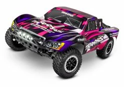 Traxxas Slash 1/10 2wd RTR Short Course Truck W/ XL-5 ESC, TQ 2.4GHz Radio, Battery And Charger And LED Lighting (Pink)