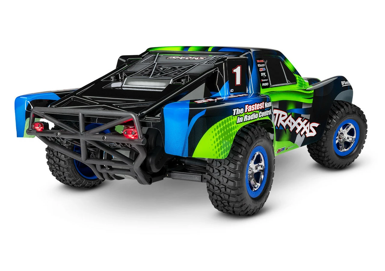 Traxxas Slash 1/10 2wd RTR Short Course Truck W/ XL-5 ESC, TQ 2.4GHz Radio, Battery And Charger And LED Lighting (Green) 5 Traxxas Slash 1/10 2wd RTR Short Course Truck W/ XL-5 ESC, TQ 2.4GHz Radio, Battery And Charger And LED Lighting (Green) - Image 3