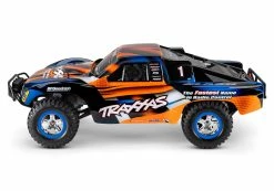 Traxxas Slash 1/10 2wd RTR Short Course Truck W/ XL-5 ESC, TQ 2.4GHz Radio, Battery And Charger And LED Lighting (Orange) -RC Cars & Trucks Sales 58034 61 Slash Side ORNG 20791.1649439861