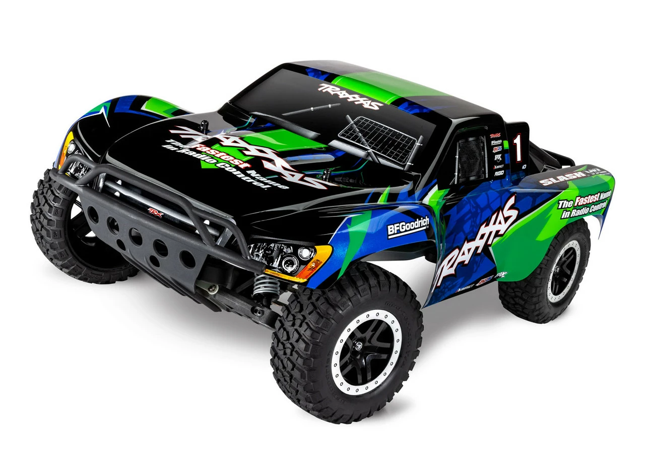Traxxas Slash VXL 2WD Brushless 1/10 RTR Short Course Truck W/TQi, TSM, Magnum 272R Transmission (Green) 3 Traxxas Slash VXL 2WD Brushless 1/10 RTR Short Course Truck W/TQi, TSM, Magnum 272R Transmission (Green)