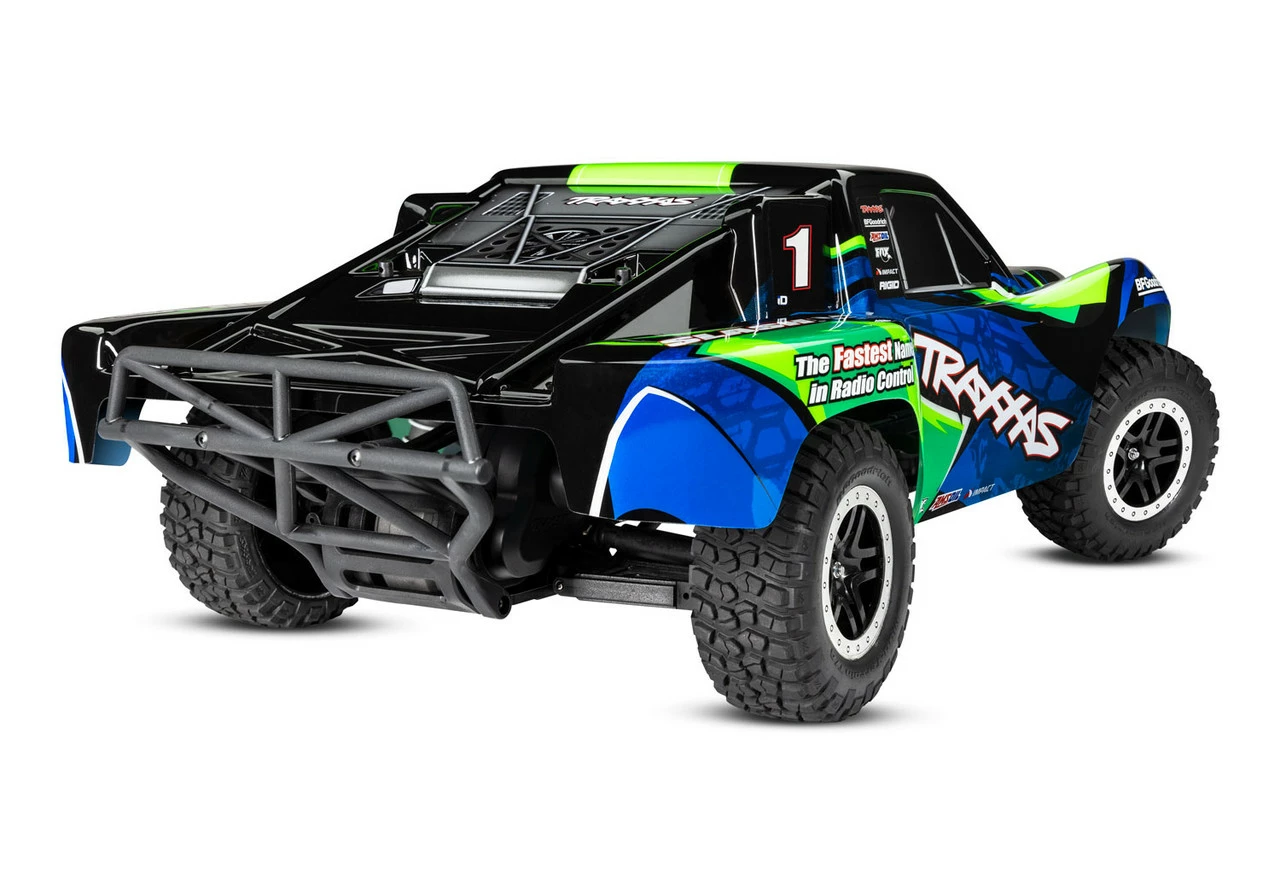 Traxxas Slash VXL 2WD Brushless 1/10 RTR Short Course Truck W/TQi, TSM, Magnum 272R Transmission (Green) 5 Traxxas Slash VXL 2WD Brushless 1/10 RTR Short Course Truck W/TQi, TSM, Magnum 272R Transmission (Green) - Image 3