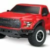Traxxas 2017 Ford Raptor RTR Slash 1/10 2WD Truck W/TQ 2.4GHz Radio, Battery & DC Charger (Red) -RC Cars & Trucks Sales 58094 1 3qtr Front RED 17948.1562090508