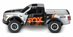 Traxxas 2017 Ford Raptor RTR Slash 1/10 2WD Truck W/TQ 2.4GHz Radio, Battery & DC Charger (FOX) -RC Cars & Trucks Sales 58094 1 FOX SideView 99976.1562090818