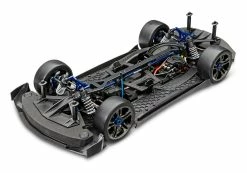 Traxxas XO-1 1/7 RTR Electric AWD Supercar (Blue) -RC Cars & Trucks Sales 64077 3 XO 1 2022 3qtr Left Chassis 54706 25624.1659038416