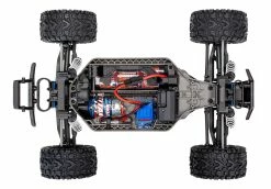 Traxxas Rustler 4X4 Brushed RTR 1/10 4WD Stadium Truck W/TQ 2.4GHz Radio & ID Battery & Charger (Red) 12 Traxxas Rustler 4X4 Brushed RTR 1/10 4WD Stadium Truck W/TQ 2.4GHz Radio & ID Battery & Charger (Red) -RC Cars & Trucks Sales 67064 1 Rustler 4x4 Brushed CHASSIS overhead battery 28458.1562361525