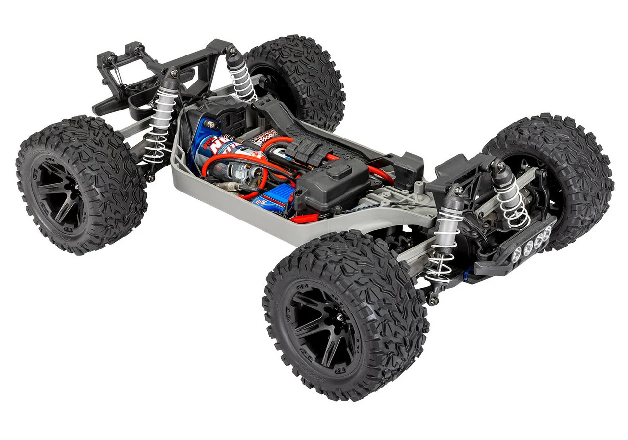 Traxxas Rustler 4X4 Brushed RTR 1/10 4WD Stadium Truck W/TQ 2.4GHz Radio & ID Battery & DC Charger, LED Lighting, Pink 10 Traxxas Rustler 4X4 Brushed RTR 1/10 4WD Stadium Truck W/TQ 2.4GHz Radio & ID Battery & DC Charger, LED Lighting, Pink - Image 8