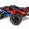 Traxxas Rustler 4X4 Brushed RTR 1/10 4WD Stadium Truck W/TQ 2.4GHz Radio & ID Battery & DC Charger, LED Lighting, Red -RC Cars & Trucks Sales 67064 61 Rustler 4x4 3qtr Front RED 23020.1649451314