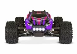 Traxxas Rustler 4X4 Brushed RTR 1/10 4WD Stadium Truck W/TQ 2.4GHz Radio & ID Battery & DC Charger, LED Lighting, Pink 15 Traxxas Rustler 4X4 Brushed RTR 1/10 4WD Stadium Truck W/TQ 2.4GHz Radio & ID Battery & DC Charger, LED Lighting, Pink -RC Cars & Trucks Sales 67064 61 Rustler 4x4 Frontview PINK 48341.1649451580