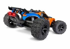 Traxxas Rustler 4X4 Brushed RTR 1/10 4WD Stadium Truck W/TQ 2.4GHz Radio & ID Battery & DC Charger, LED Lighting, Orange -RC Cars & Trucks Sales 67064 61 Rustler 4x4 rear ORNG 54850.1649451472
