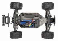 Traxxas Rustler 4X4 VXL Brushless RTR 1/10 4WD Stadium Truck (Solar Flare) W/TQi 2.4GHz Radio & TSM -RC Cars & Trucks Sales 67076 4 Rustler 4x4 VXL CHASSIS OVERHEAD 2020 55184.1639514628