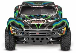 Traxxas Slash 4X4 RTR 4WD Brushed Short Course Truck With DC Charger/battery (Green) -RC Cars & Trucks Sales 68054 1 Slash 4x4 GREEN front 94821.1562436319