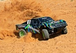 Traxxas Slash 4X4 RTR 4WD Brushed Short Course Truck With DC Charger/battery (Green) -RC Cars & Trucks Sales 68054 1 Slash4X4 Action Green DX1I1789 66146.1562436320