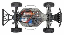 Traxxas Slash 4X4 RTR 4WD Brushed Short Course Truck With DC Charger/battery (Orange) -RC Cars & Trucks Sales 68054 1 Slash4x4 Brushed Chassis Overhead 81209.1562436489