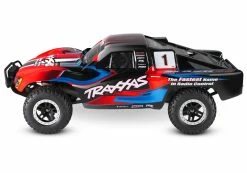 Traxxas Slash 4X4 RTR 4WD Brushed Short Course Truck With DC Charger/battery, LED Lighting (Red) -RC Cars & Trucks Sales 68054 61 Slash 4x4 Side RED 82742.1649685437
