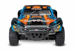 Traxxas Slash 4X4 Ultimate RTR 4WD Short Course Truck W/ TSM And TQi 2.4GHz Radio (Orange) -RC Cars & Trucks Sales 68077 4 Slash 4x4 ultimate ORANGE frontview 73225.1562080662