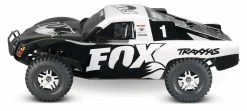 Traxxas Slash 4X4 VXL Brushless 1/10 4WD RTR Short Course Truck W/TQi & TSM (FOX) -RC Cars & Trucks Sales 68086 4 Fox side 29456.1562445220