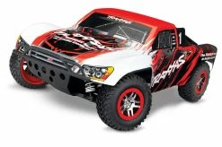 Traxxas Slash 4X4 VXL Brushless 1/10 4WD RTR Short Course Truck W/TQi & TSM (Red)