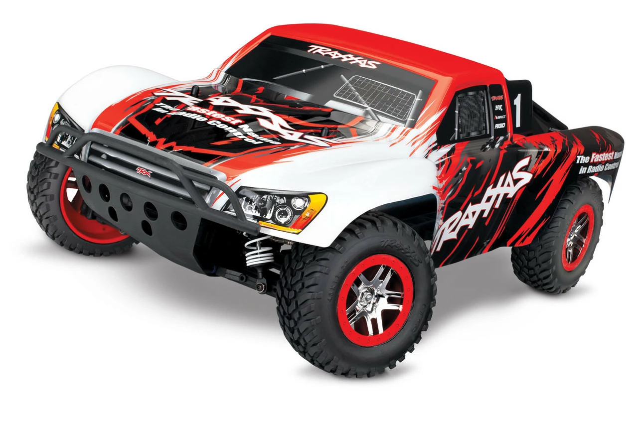 Traxxas Slash 4X4 VXL Brushless 1/10 4WD RTR Short Course Truck W/TQi & TSM (Red) 3 Traxxas Slash 4X4 VXL Brushless 1/10 4WD RTR Short Course Truck W/TQi & TSM (Red)