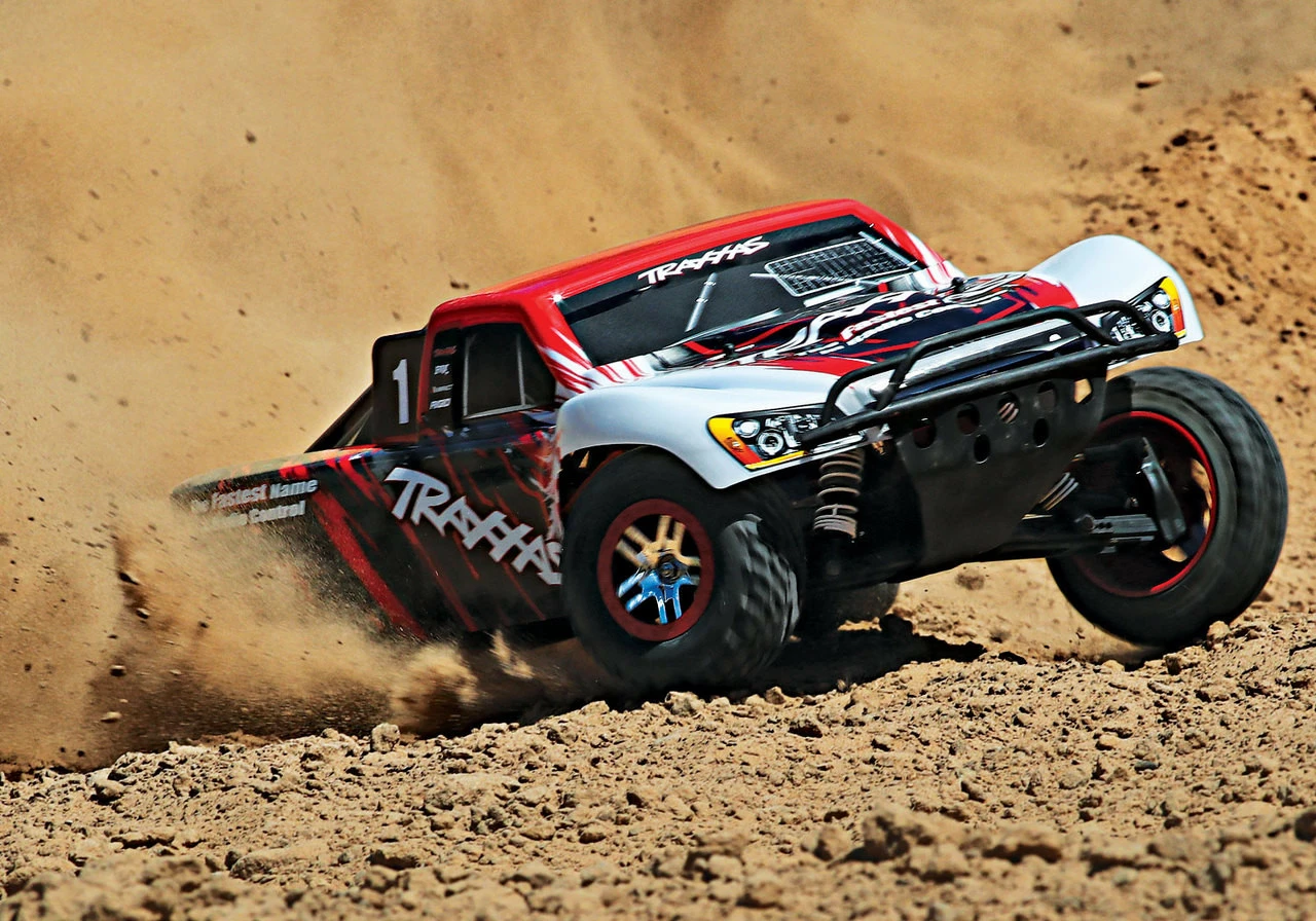 Traxxas Slash 4X4 VXL Brushless 1/10 4WD RTR Short Course Truck W/TQi & TSM (Red) 7 Traxxas Slash 4X4 VXL Brushless 1/10 4WD RTR Short Course Truck W/TQi & TSM (Red) - Image 5