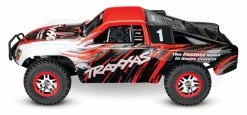 Traxxas Slash 4X4 VXL Brushless 1/10 4WD RTR Short Course Truck W/TQi & TSM (Red) 10 Traxxas Slash 4X4 VXL Brushless 1/10 4WD RTR Short Course Truck W/TQi & TSM (Red) -RC Cars & Trucks Sales 68086 4 RED 4 29035.1562448395