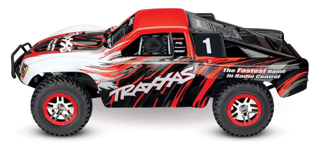 Traxxas Slash 4X4 VXL Brushless 1/10 4WD RTR Short Course Truck W/TQi & TSM (Red) 5 Traxxas Slash 4X4 VXL Brushless 1/10 4WD RTR Short Course Truck W/TQi & TSM (Red) - Image 3