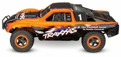Traxxas Slash 4X4 VXL Brushless 1/10 4WD RTR Short Course Truck W/TQi & TSM (Orange) -RC Cars & Trucks Sales 68086 4 Orange side 15419.1562448256