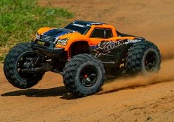 Traxxas X-Maxx 8S 4WD Brushless RTR Monster Truck W/ 2.4GHz TQi Radio And TSM (Orange) -RC Cars & Trucks Sales 77086 4 X Maxx ORNGX Side RtoL 7117 04889.1606074983