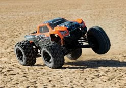 Traxxas X-Maxx 8S 4WD Brushless RTR Monster Truck W/ 2.4GHz TQi Radio And TSM (Orange) -RC Cars & Trucks Sales 77086 4 X Maxx OrangeX LtoR 3qtr web 34617.1606074983