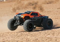 Traxxas X-Maxx 8S 4WD Brushless RTR Monster Truck W/ 2.4GHz TQi Radio And TSM (Orange) -RC Cars & Trucks Sales 77086 4 X Maxx OrangeX RtoL Wheelie web 10286.1606074983