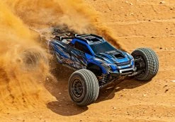 Traxxas XRT 8S Brushless Electric Race Truck, Blue -RC Cars & Trucks Sales 78086 4 XRT Blue LtoR Dirt 3168 87056.1667153011