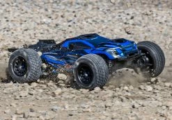 Traxxas XRT 8S Brushless Electric Race Truck, Blue -RC Cars & Trucks Sales 78086 4 XRT Blue Right Gravel Creekside 6465 00004.1667152997