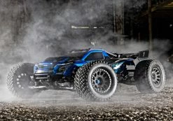 Traxxas XRT 8S Brushless Electric Race Truck, Blue -RC Cars & Trucks Sales 78086 4 XRT Blue Smoke 6849 95974.1667153008