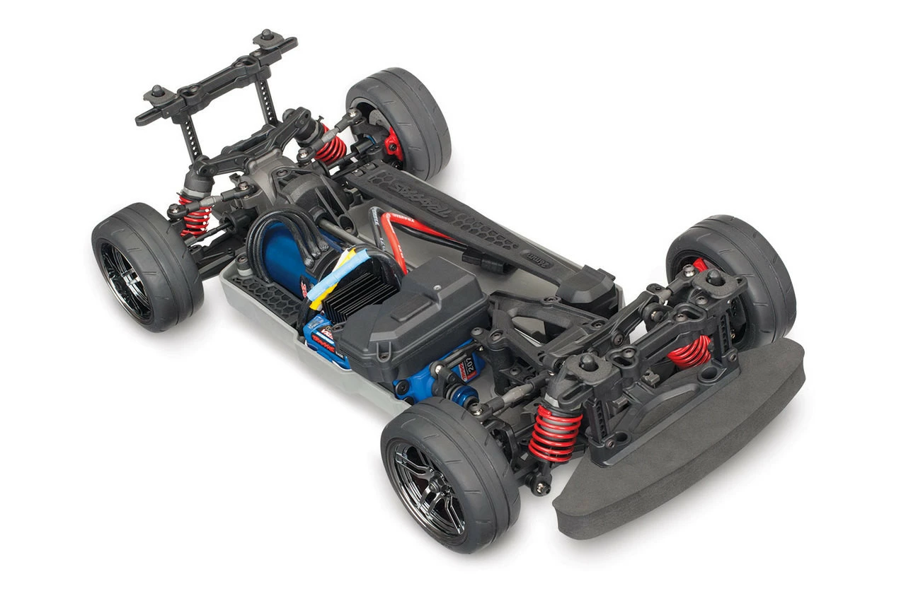 Traxxas 4-Tec 2.0 1/10 Brushless RTR Touring Car Chassis (NO Body) W/ TQi 2.4GHz Radio And TSM 3 Traxxas 4-Tec 2.0 1/10 Brushless RTR Touring Car Chassis (NO Body) W/ TQi 2.4GHz Radio And TSM